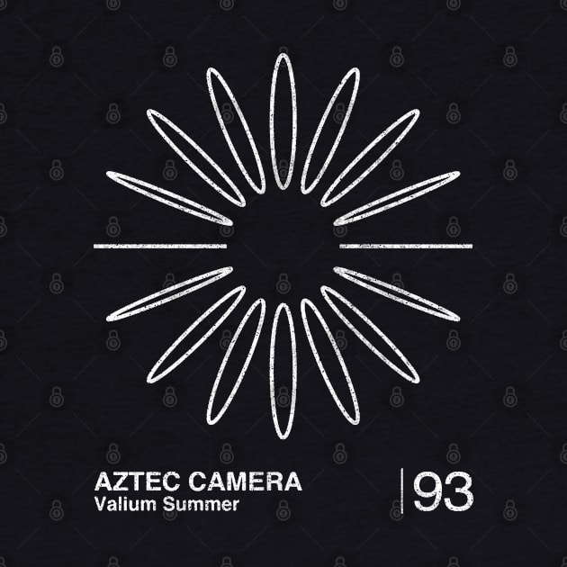 Aztec Camera / Minimalist Graphic Artwork Design by saudade